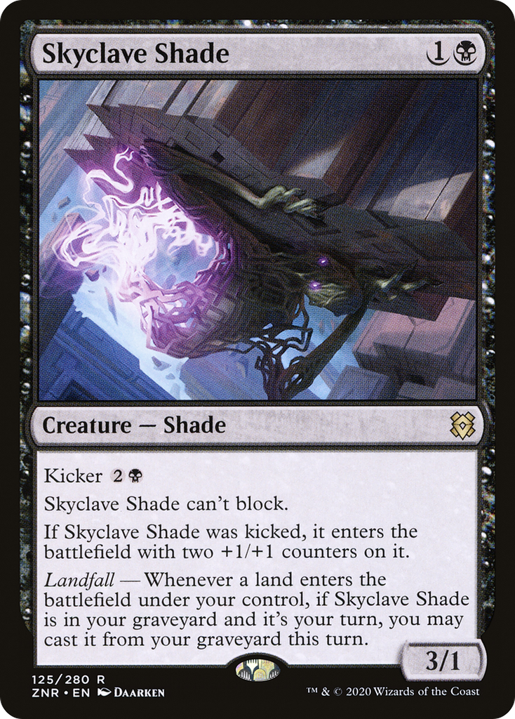 Magic: The Gathering - Skyclave Shade Foil - Zendikar Rising