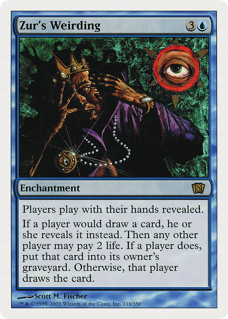 Magic: The Gathering - Zur's Weirding - Eighth Edition