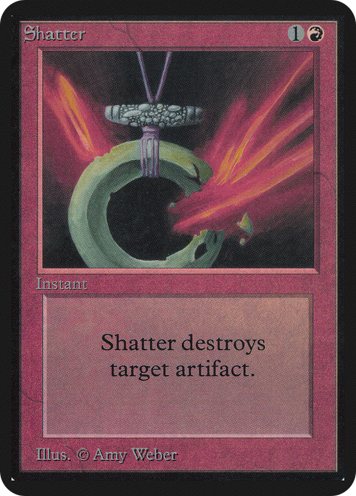 Magic: The Gathering - Shatter - Limited Edition Alpha