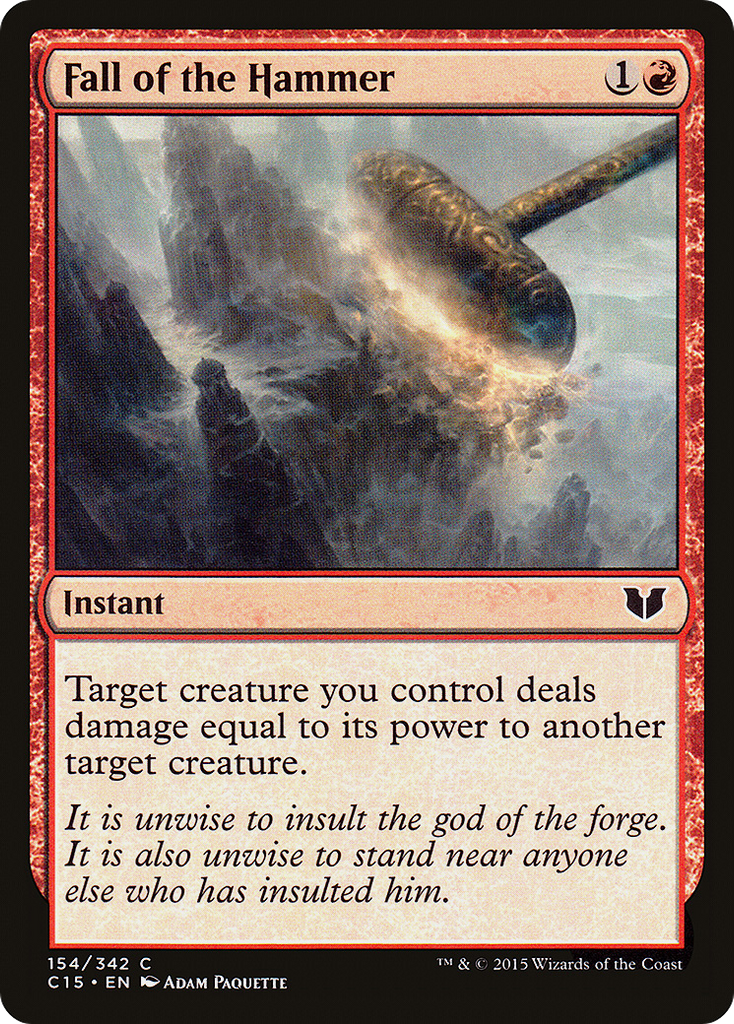 Magic: The Gathering - Fall of the Hammer - Commander 2015