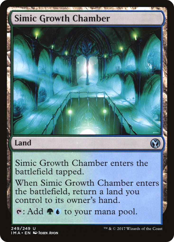 Magic: The Gathering - Simic Growth Chamber - Iconic Masters