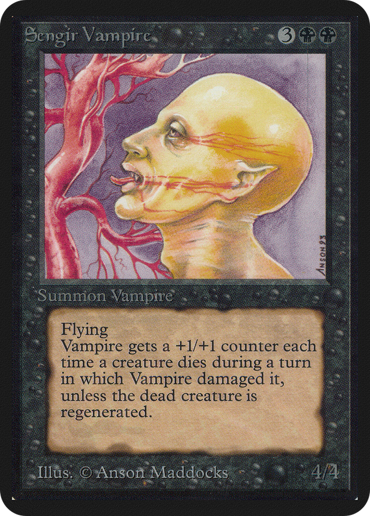Magic: The Gathering - Sengir Vampire - Limited Edition Alpha