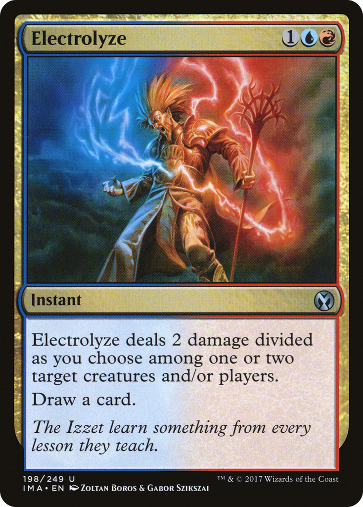 Magic: The Gathering - Electrolyze - Iconic Masters