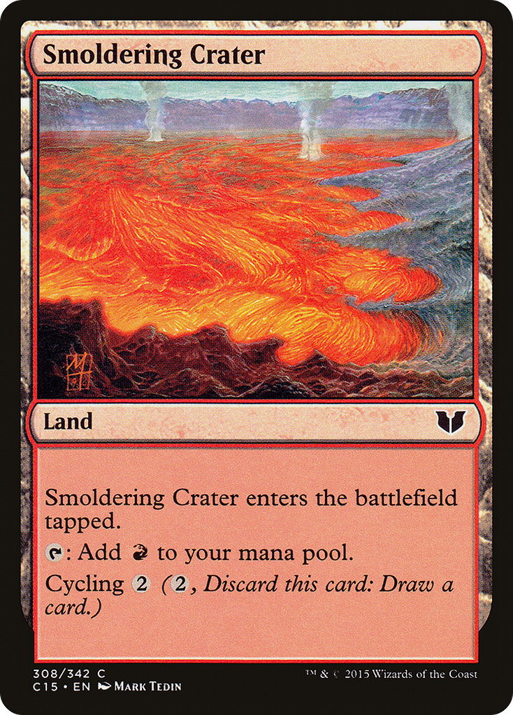 Magic: The Gathering - Smoldering Crater - Commander 2015