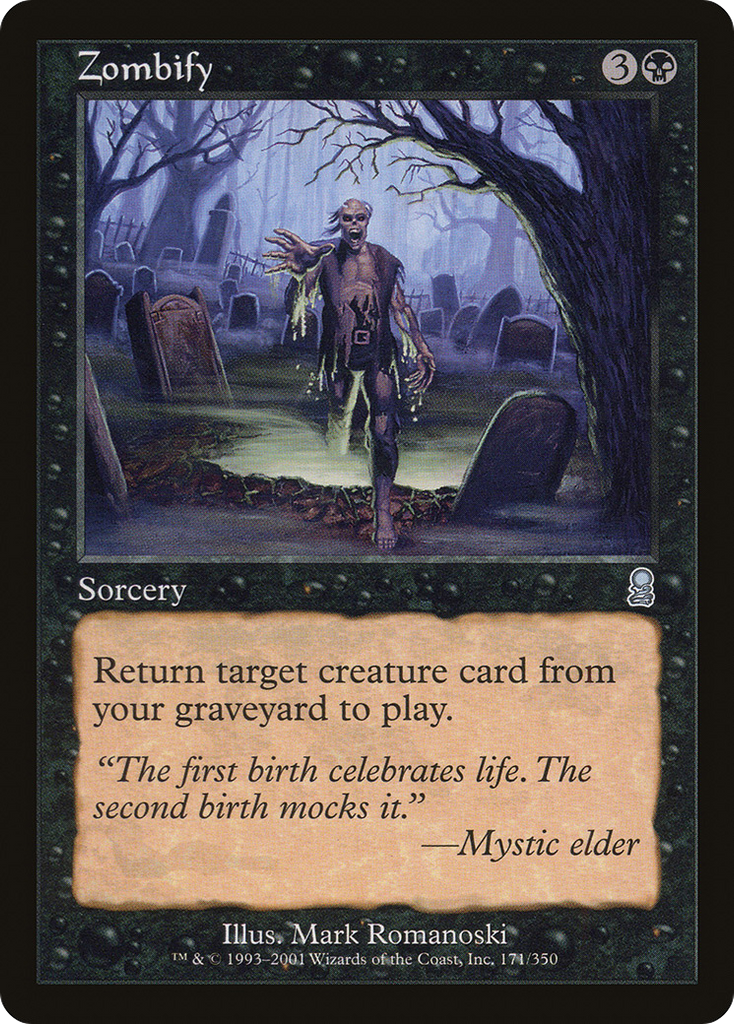 Magic: The Gathering - Zombify - Odyssey