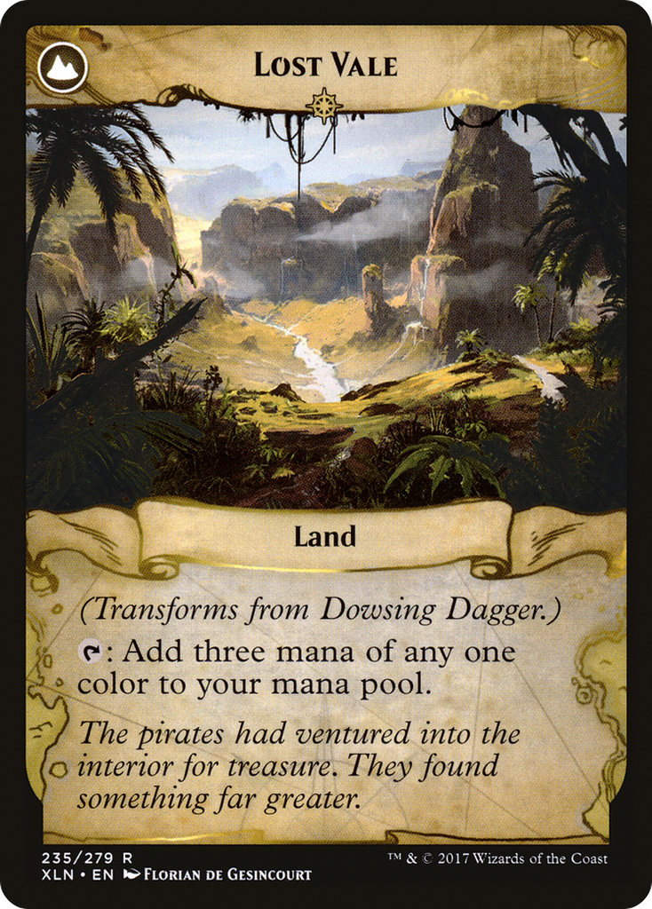 Magic: The Gathering - Dowsing Dagger // Lost Vale - Ixalan