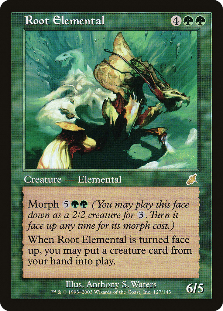 Magic: The Gathering - Root Elemental - Scourge