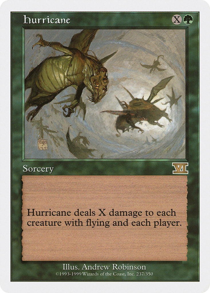 Magic: The Gathering - Hurricane - Classic Sixth Edition