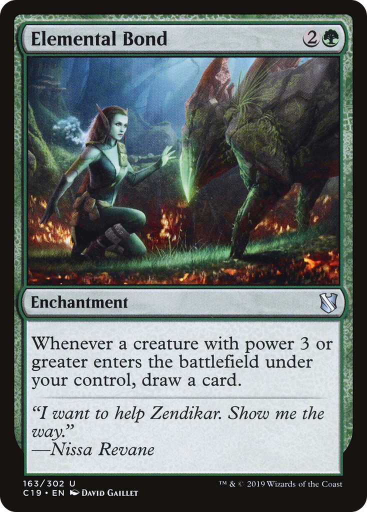 Magic: The Gathering - Elemental Bond - Commander 2019