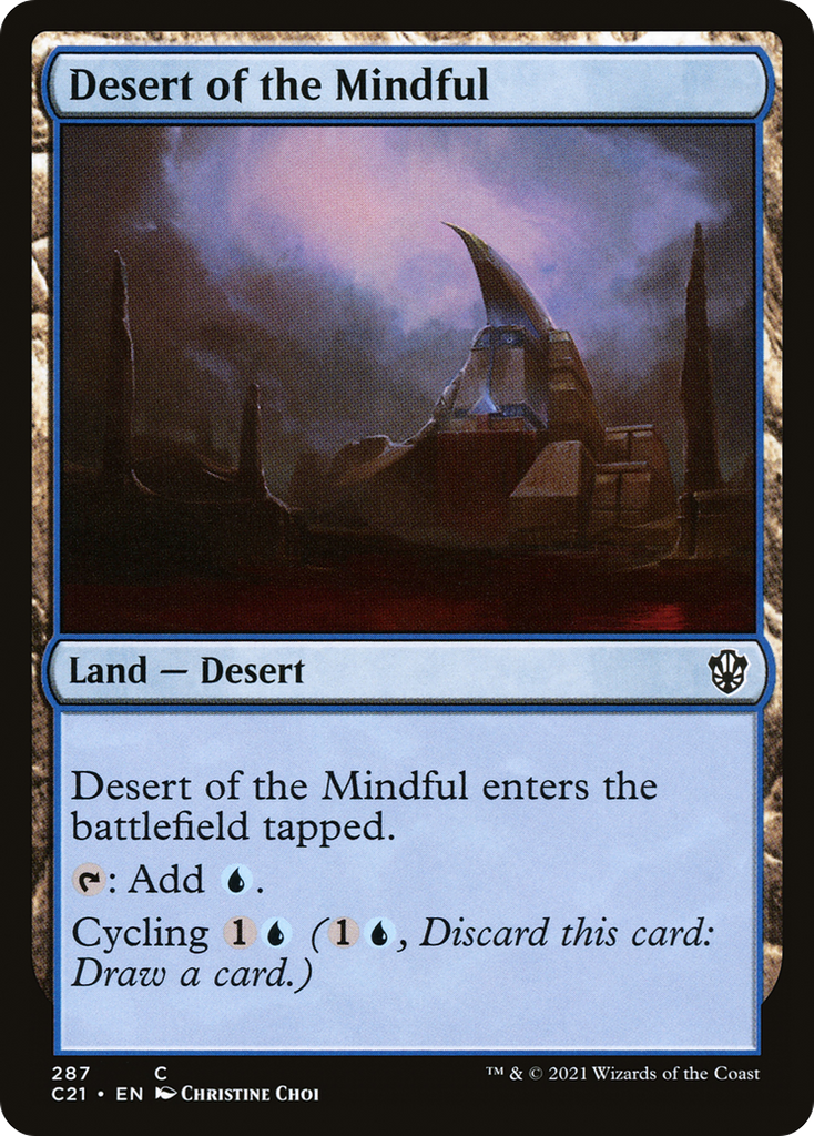 Magic: The Gathering - Desert of the Mindful - Commander 2021