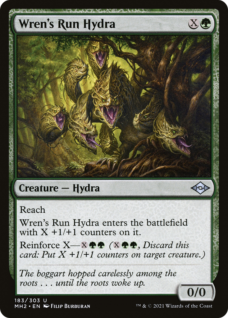 Magic: The Gathering - Wren's Run Hydra Foil - Modern Horizons 2