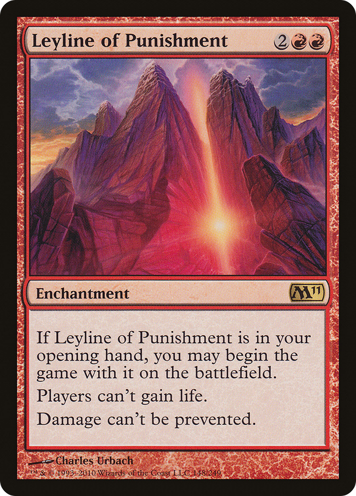 Magic: The Gathering - Leyline of Punishment - Magic 2011