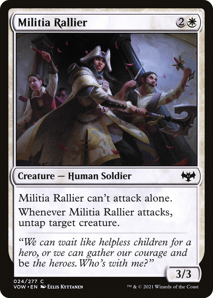 Magic: The Gathering - Militia Rallier - Innistrad: Crimson Vow