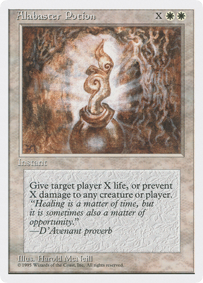 Magic: The Gathering - Alabaster Potion - Fourth Edition