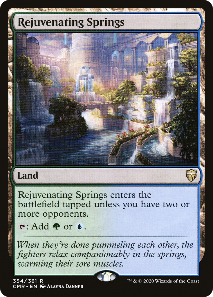Magic: The Gathering - Rejuvenating Springs - Commander Legends