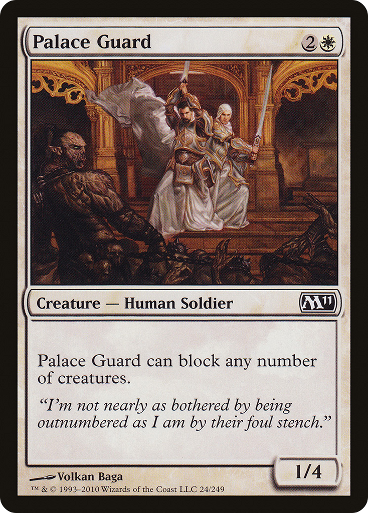 Magic: The Gathering - Palace Guard - Magic 2011