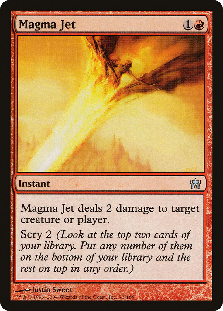 Magic: The Gathering - Magma Jet - Fifth Dawn