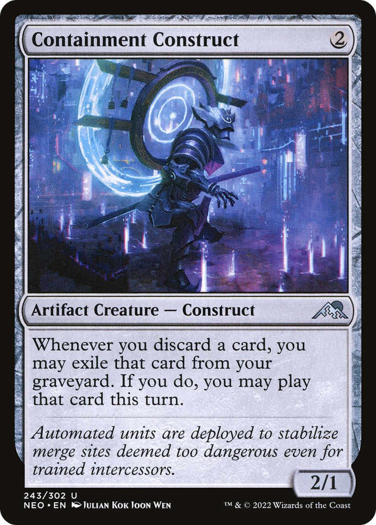 Magic: The Gathering - Containment Construct - Kamigawa: Neon Dynasty
