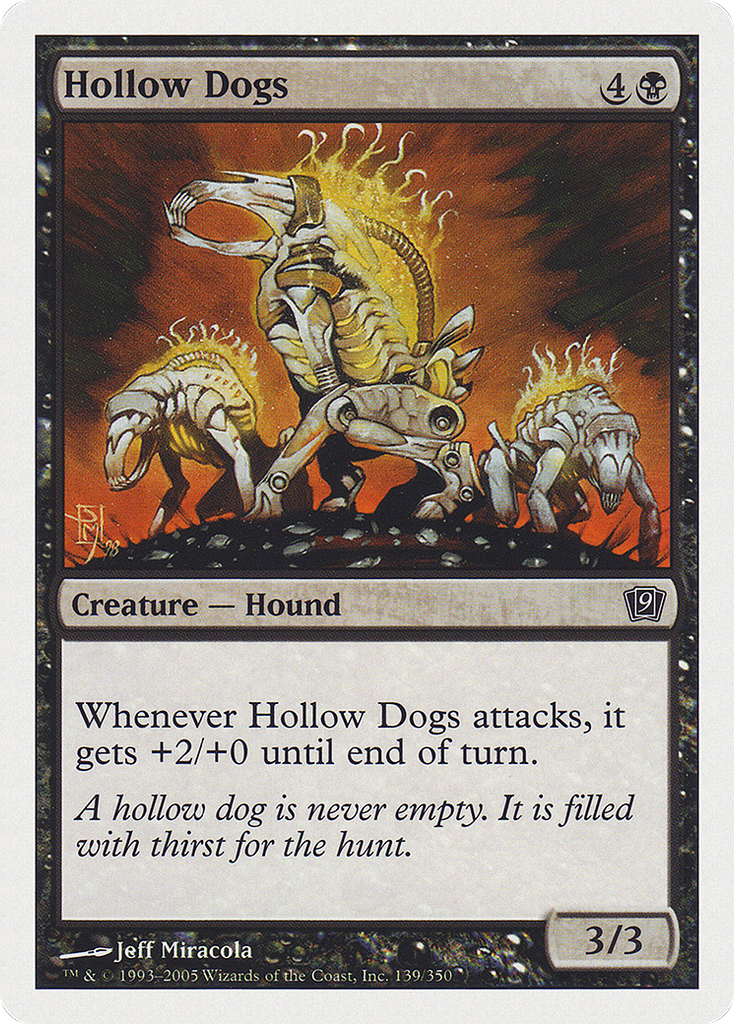 Magic: The Gathering - Hollow Dogs - Ninth Edition