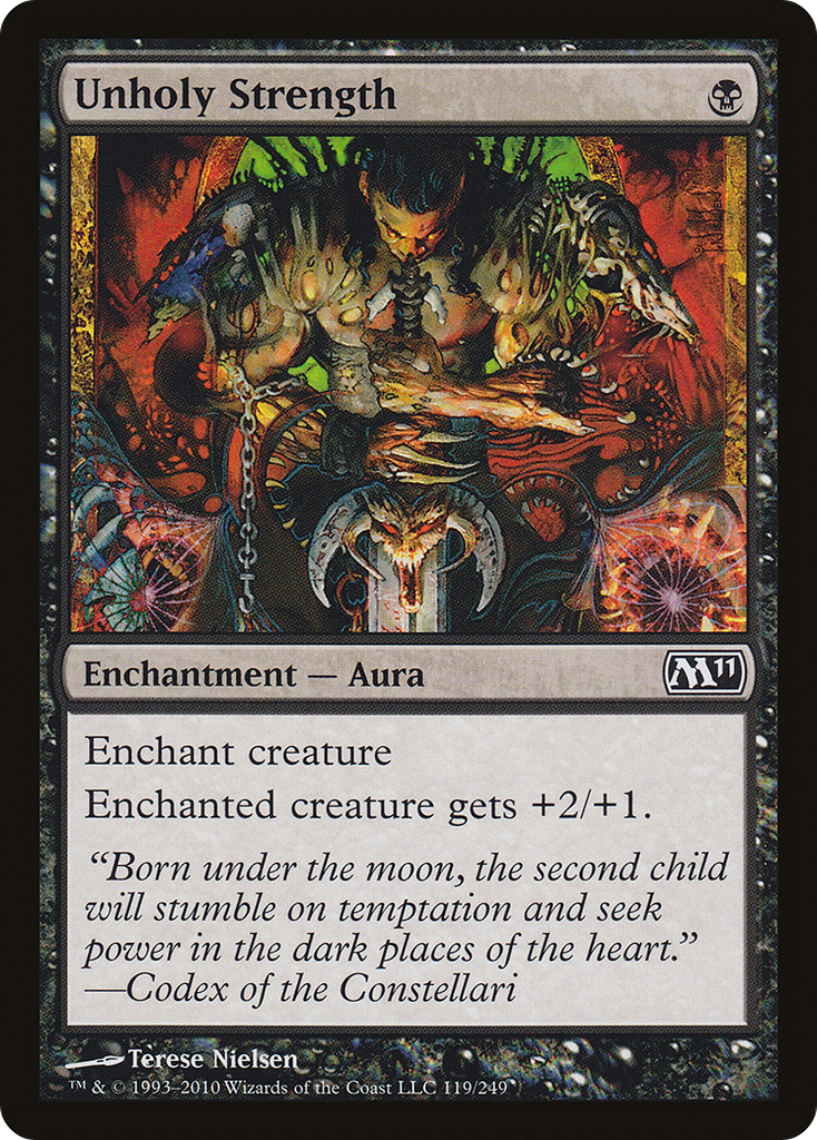 Magic: The Gathering - Unholy Strength - Magic 2011