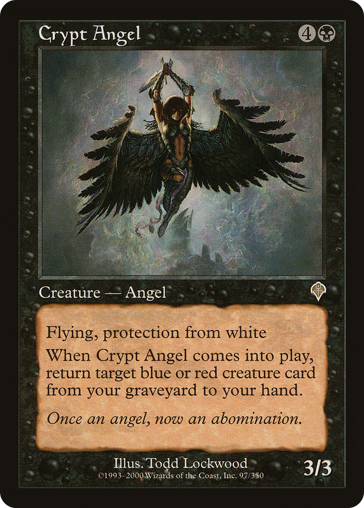 Magic: The Gathering - Crypt Angel - Invasion