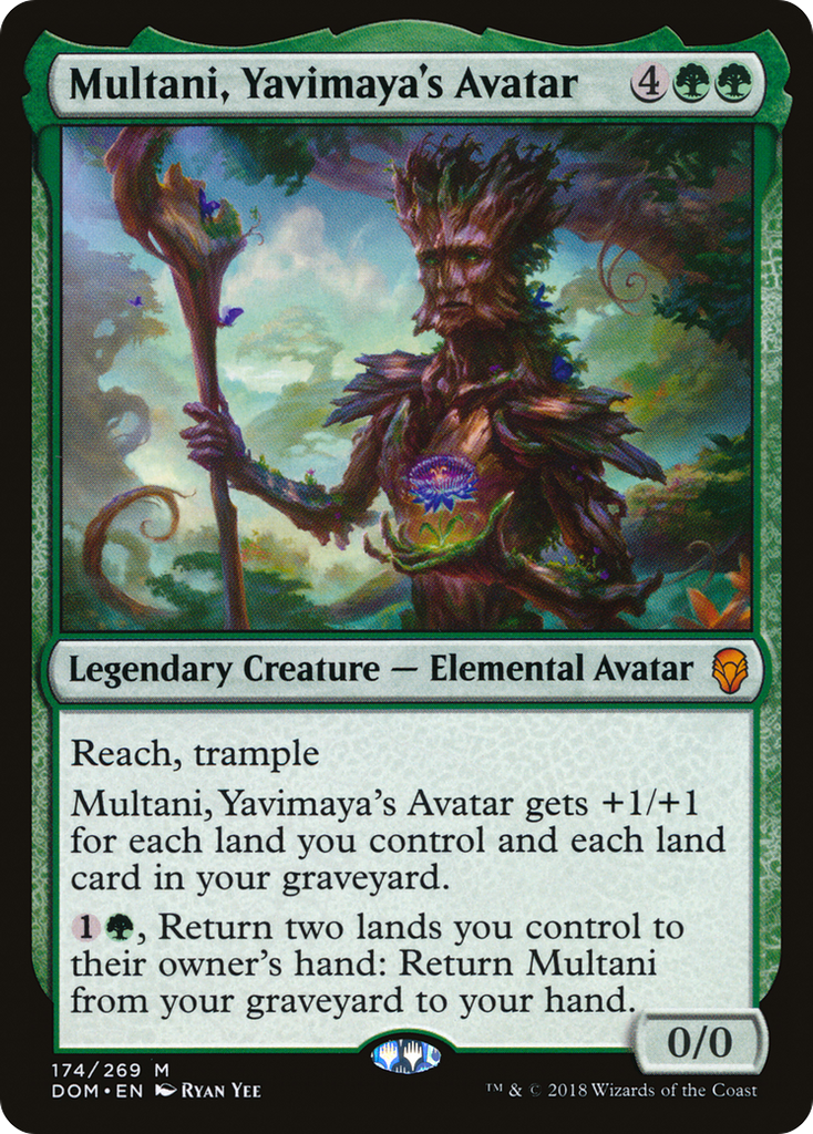 Magic: The Gathering - Multani, Yavimaya's Avatar - Dominaria