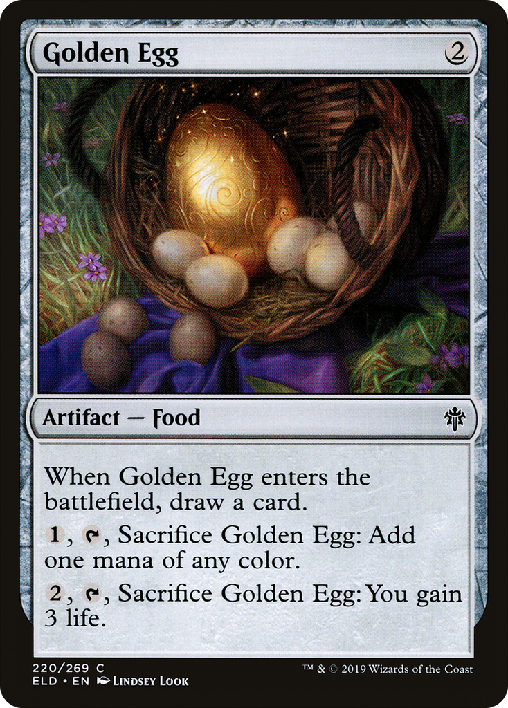 Magic: The Gathering - Golden Egg - Throne of Eldraine