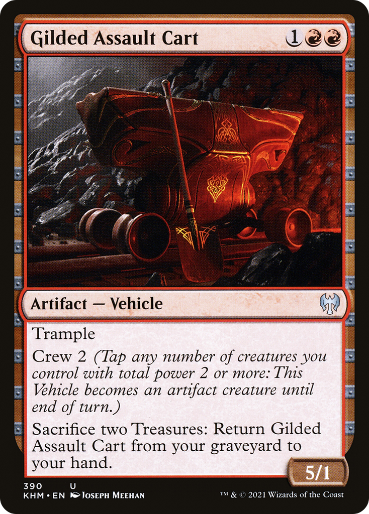 Magic: The Gathering - Gilded Assault Cart - Kaldheim