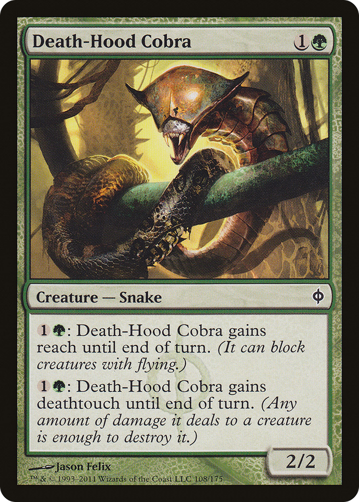 Magic: The Gathering - Death-Hood Cobra - New Phyrexia