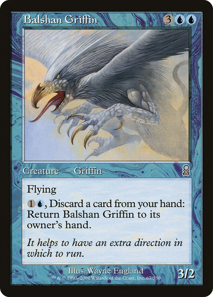 Magic: The Gathering - Balshan Griffin - Odyssey