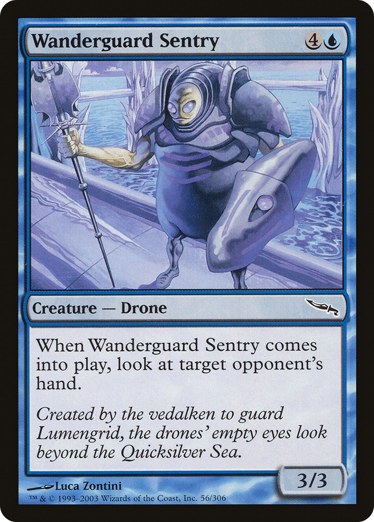 Magic: The Gathering - Wanderguard Sentry - Mirrodin