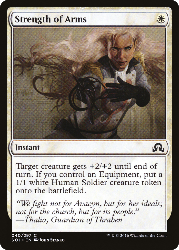 Magic: The Gathering - Strength of Arms - Shadows over Innistrad