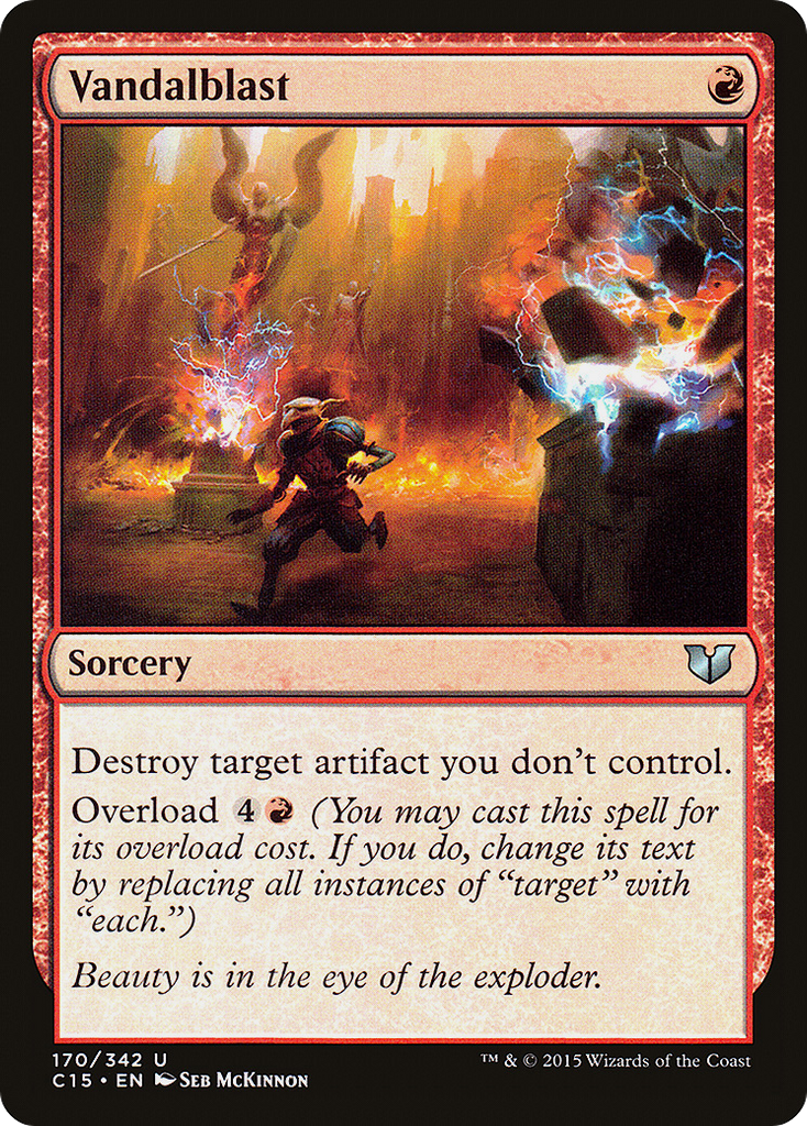 Magic: The Gathering - Vandalblast - Commander 2015