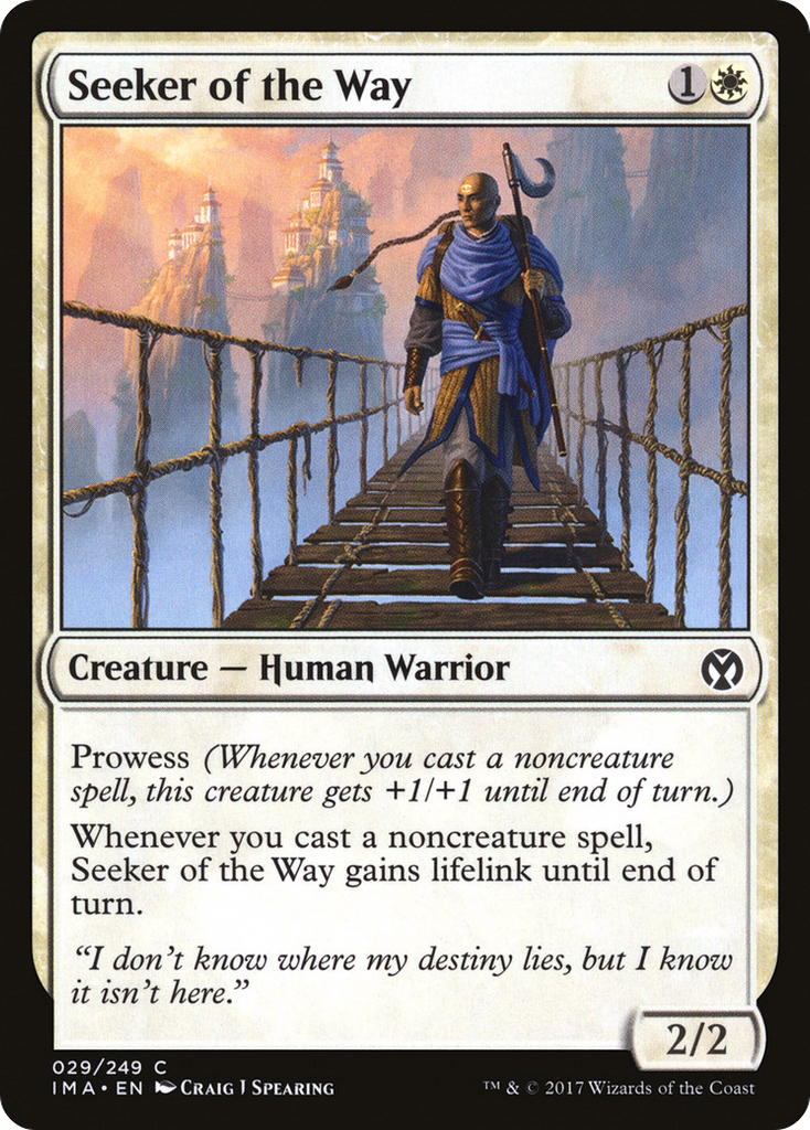 Magic: The Gathering - Seeker of the Way - Iconic Masters