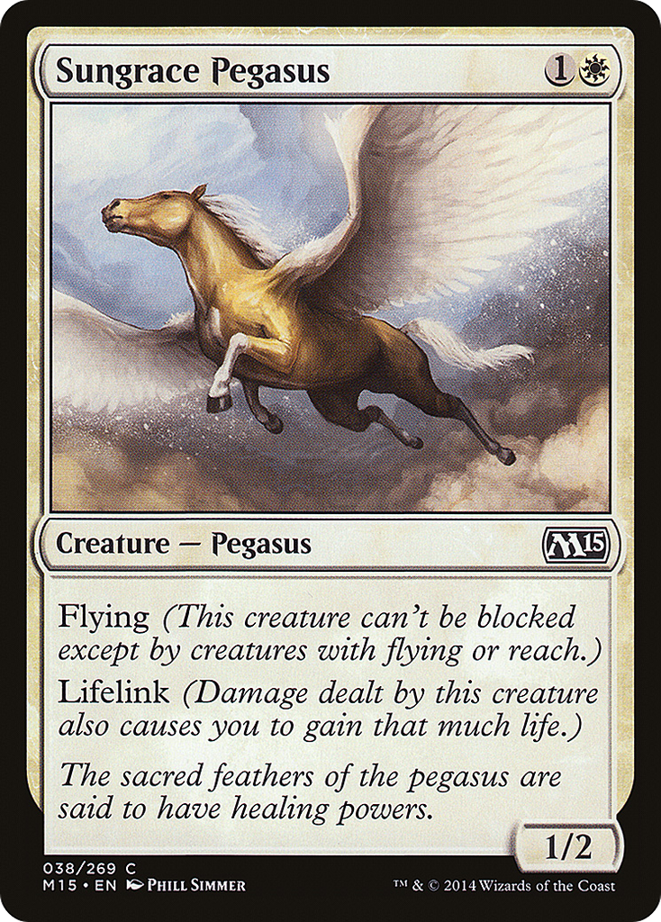 Magic: The Gathering - Sungrace Pegasus - Magic 2015