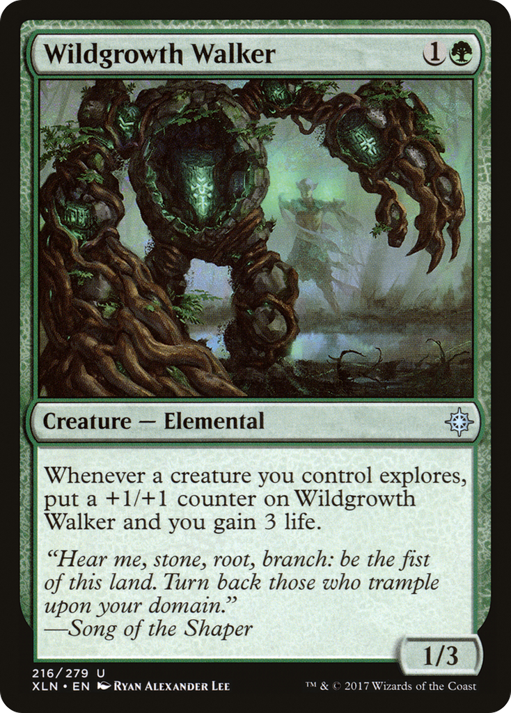 Magic: The Gathering - Wildgrowth Walker - Ixalan