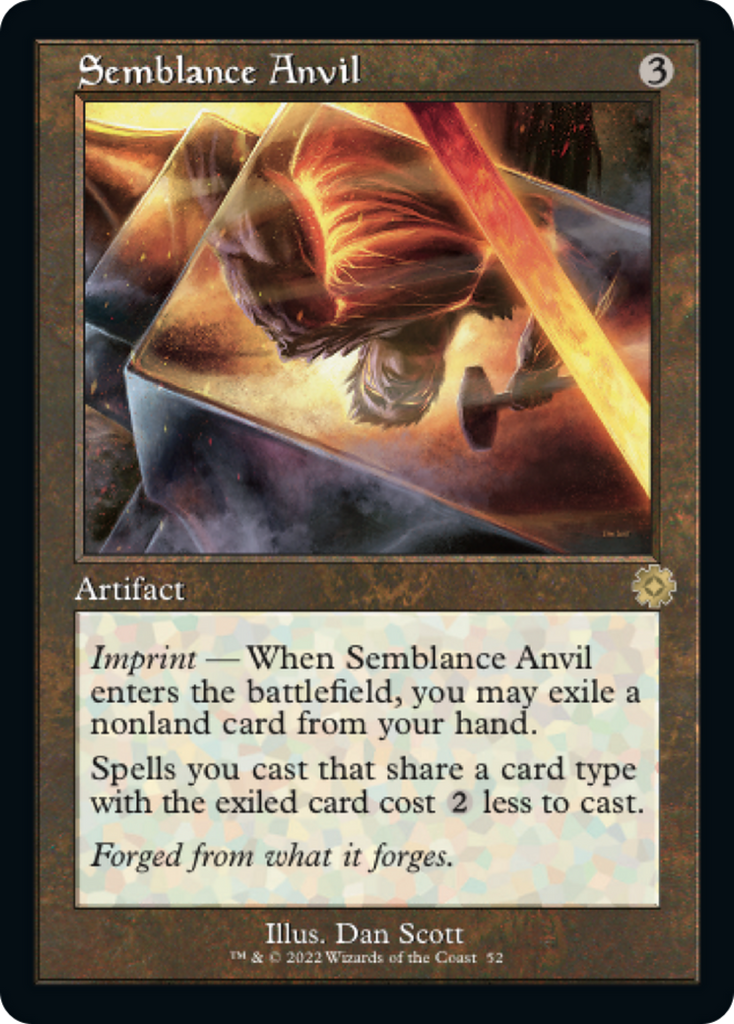 Magic: The Gathering - Semblance Anvil - The Brothers' War Retro Artifacts