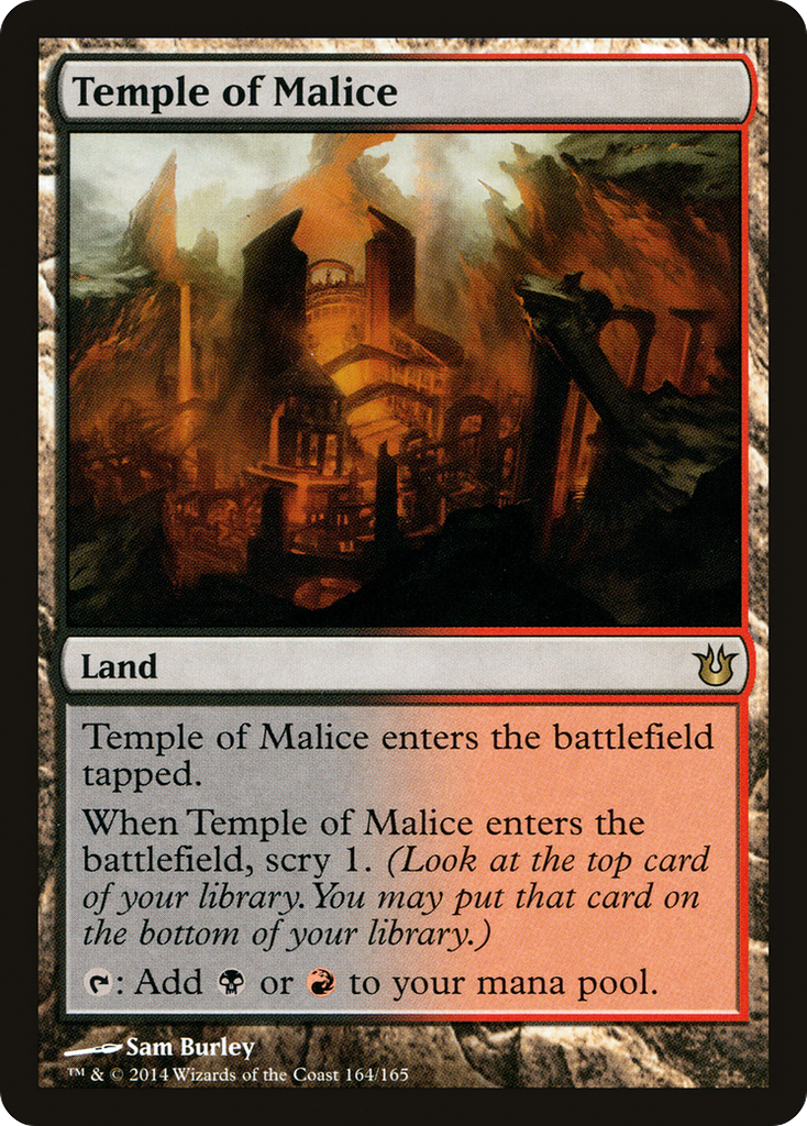Magic: The Gathering - Temple of Malice - Born of the Gods