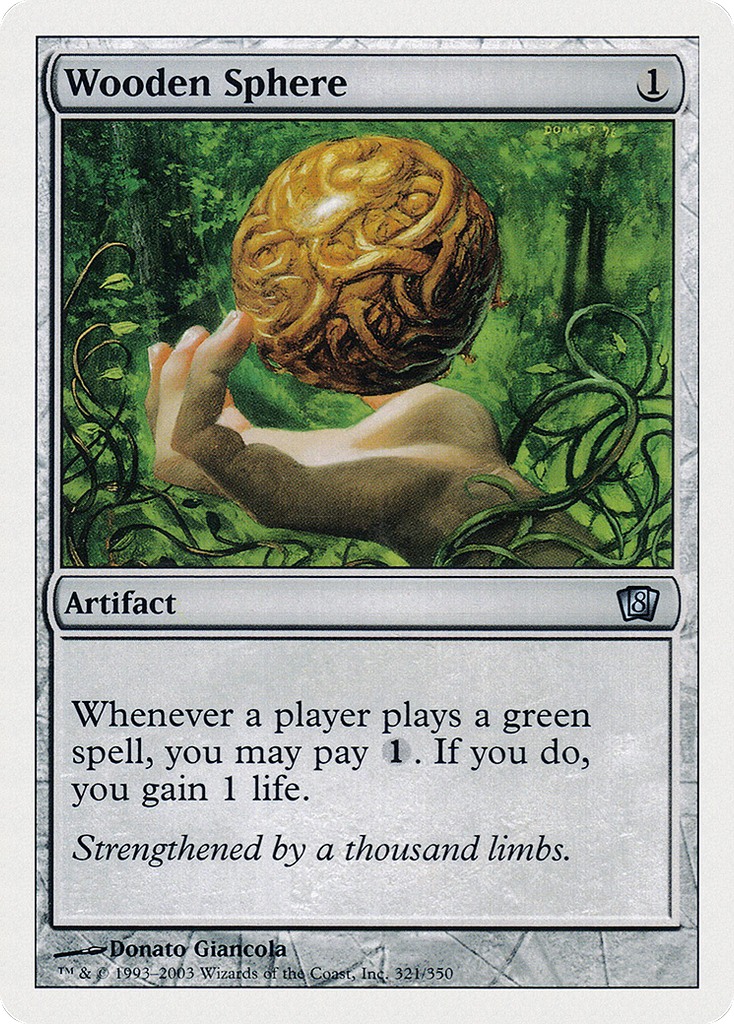 Magic: The Gathering - Wooden Sphere - Eighth Edition