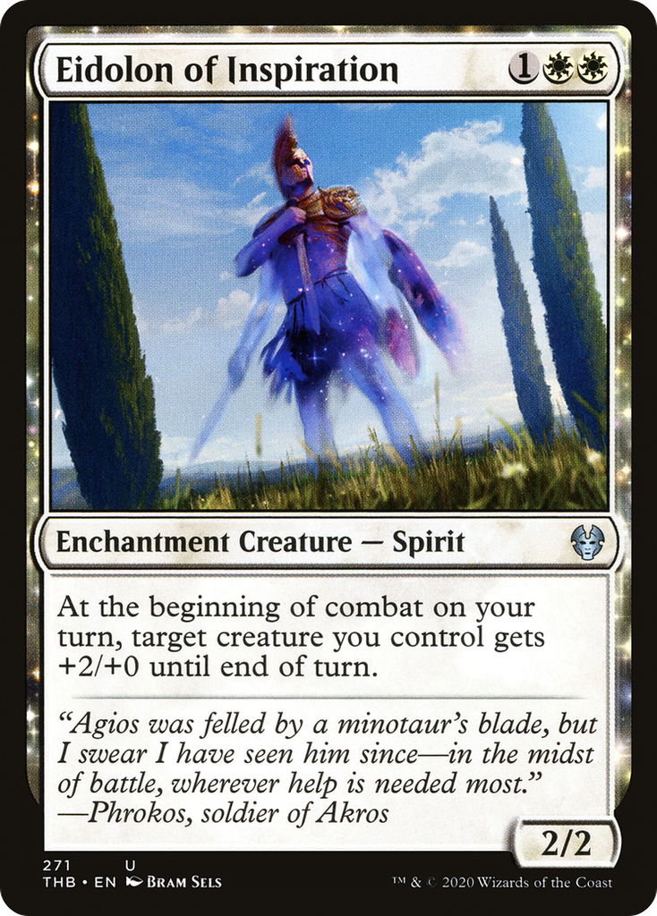 Magic: The Gathering - Eidolon of Inspiration - Theros Beyond Death