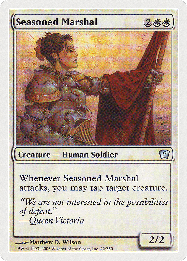 Magic: The Gathering - Seasoned Marshal - Ninth Edition