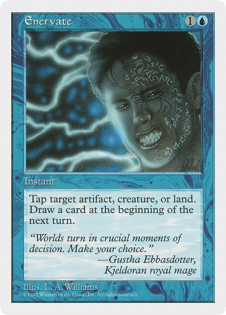 Magic: The Gathering - Enervate - Fifth Edition