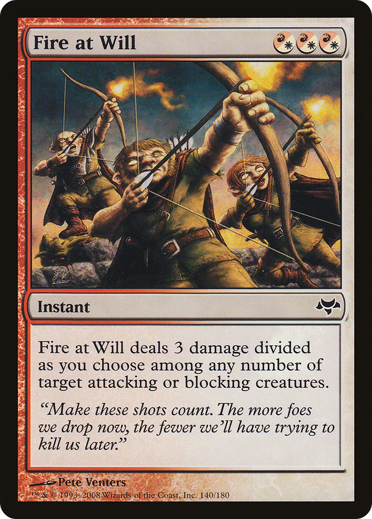 Magic: The Gathering - Fire at Will - Eventide