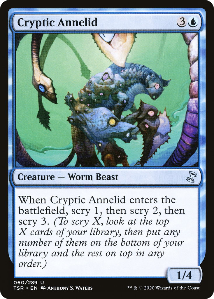 Magic: The Gathering - Cryptic Annelid - Time Spiral Remastered