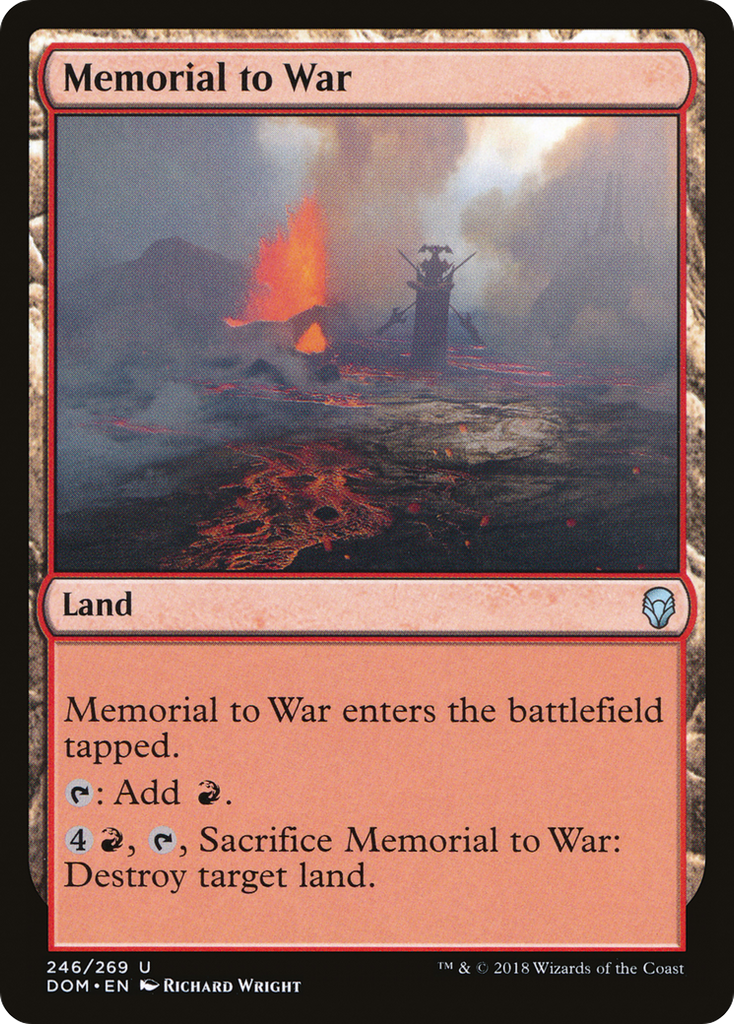 Magic: The Gathering - Memorial to War - Dominaria