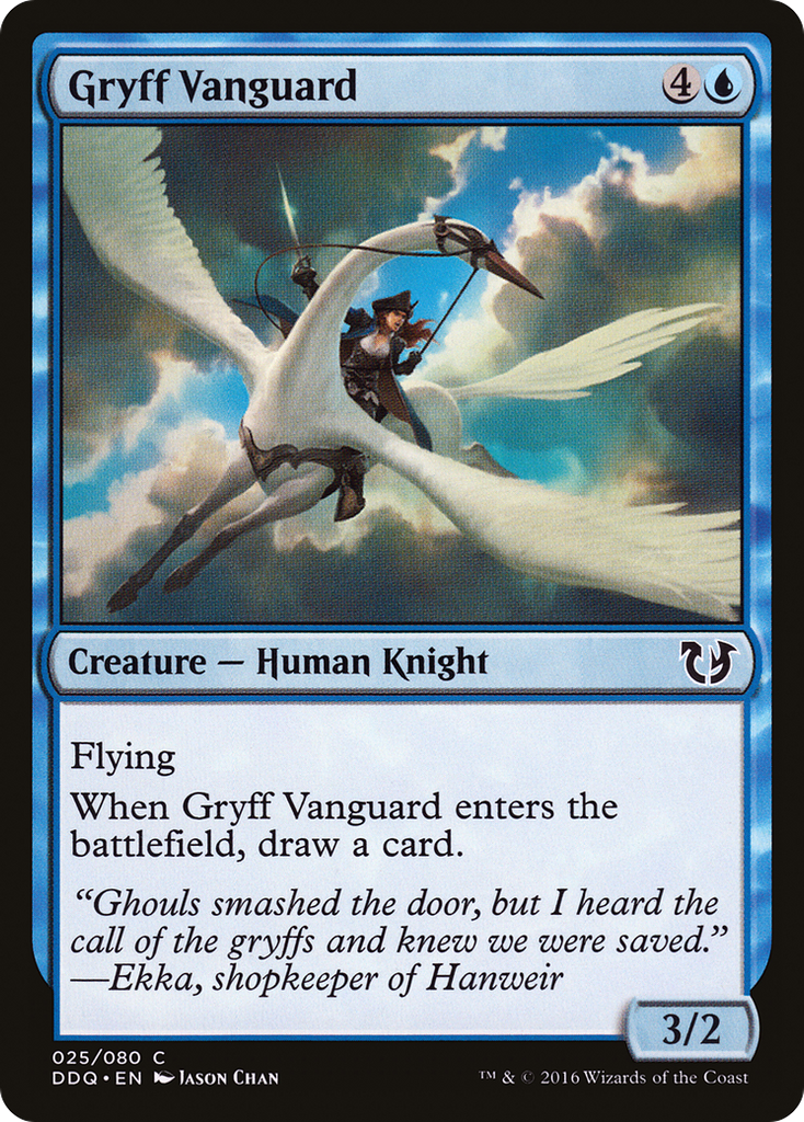 Magic: The Gathering - Gryff Vanguard - Duel Decks: Blessed vs. Cursed