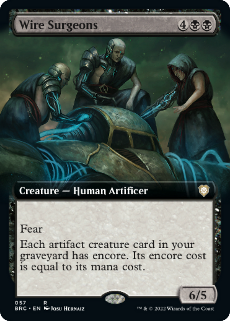 Magic: The Gathering - Wire Surgeons Foil - The Brothers' War Commander