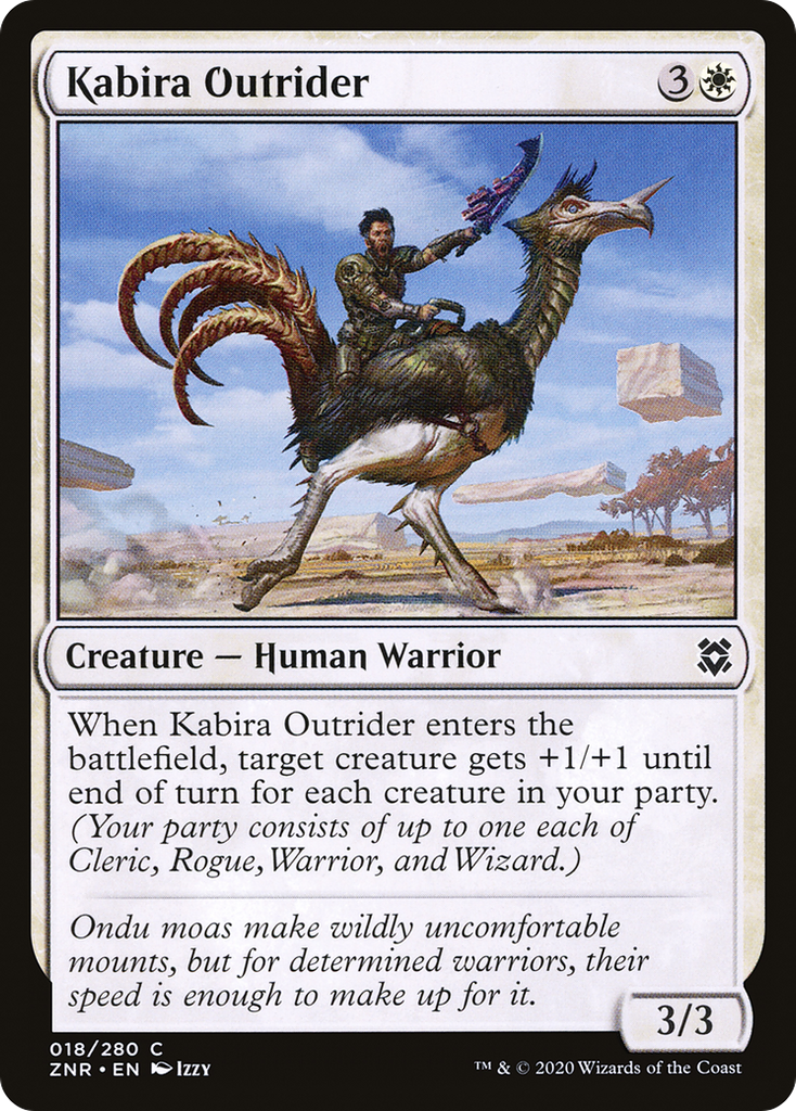 Magic: The Gathering - Kabira Outrider - Zendikar Rising