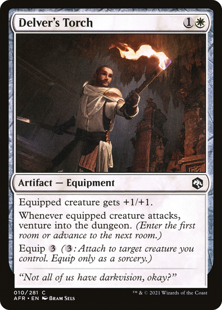 Magic: The Gathering - Delver's Torch - Adventures in the Forgotten Realms