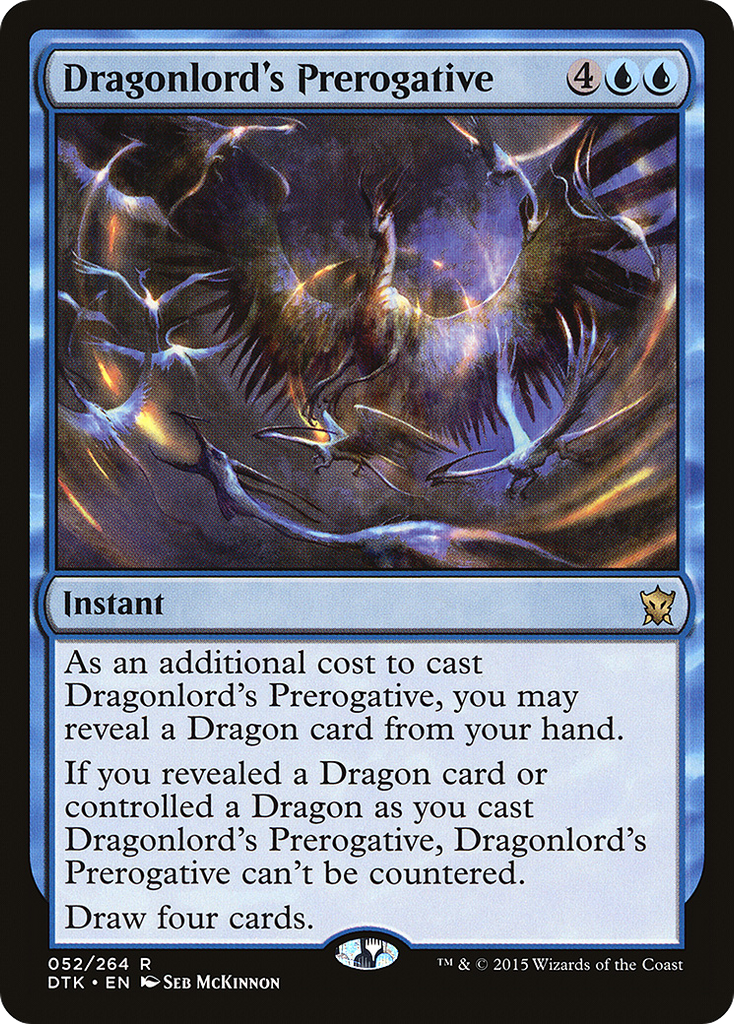 Magic: The Gathering - Dragonlord's Prerogative - Dragons of Tarkir